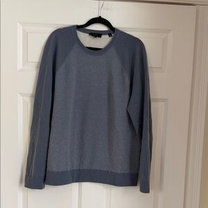 Vince Men's Slate Blue Crewneck Sweater